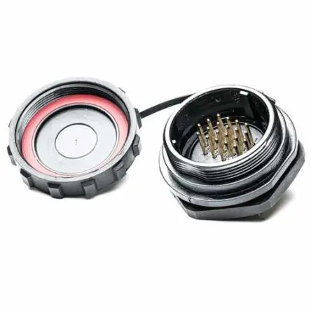 Produktfoto 1 von RS PRO SP29 38.8 mm Rundsteckverbinder Buchse 20-polig Stecker 5A Hinten IP68