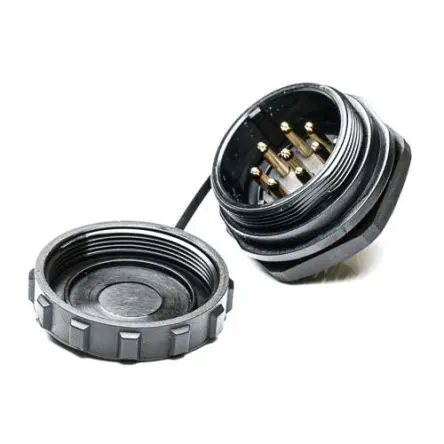 Produktfoto 1 von RS PRO SP29 38.8 mm Rundsteckverbinder Buchse 8-polig Stecker 25A Hinten IP68