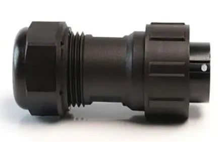 Produktfoto 1 von RS PRO SP29 38.8 mm Rundsteckverbinder Stecker 3-polig Buchse 32A Kabel IP68