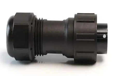 Produktfoto 1 von RS PRO SP29 38.8 mm Rundsteckverbinder Stecker 4-polig Buchse 10A Kabel IP68