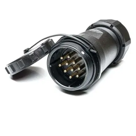 Produktfoto 1 von RS PRO SP29 38.8 mm Rundsteckverbinder Buchse 10-polig Stecker 10A Kabel IP68