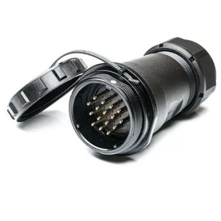 Produktfoto 1 von RS PRO SP29 38.8 mm Rundsteckverbinder Buchse 16-polig Stecker 10A Kabel IP68