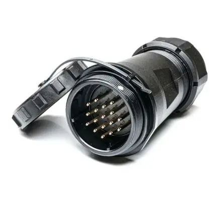 Produktfoto 1 von RS PRO SP29 38.8 mm Rundsteckverbinder Buchse 17-polig Stecker 10A Kabel IP68