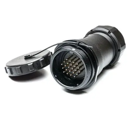 Produktfoto 1 von RS PRO SP29 38.8 mm Rundsteckverbinder Buchse 24-polig Stecker 5A Kabel IP68