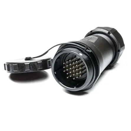 Produktfoto 1 von RS PRO SP29 38.8 mm Rundsteckverbinder Buchse 26-polig Stecker 5A Kabel IP68