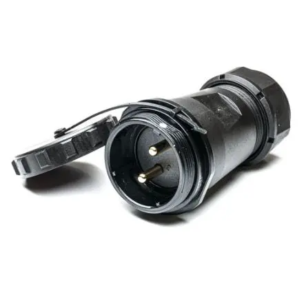 Produktfoto 1 von RS PRO SP29 38.8 mm Rundsteckverbinder Buchse 2-polig Stecker 50A Kabel IP68