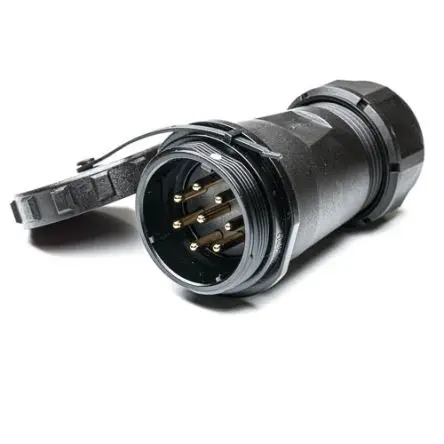 Produktfoto 1 von RS PRO SP29 38.8 mm Rundsteckverbinder Buchse 8-polig Stecker 25A Kabel IP68