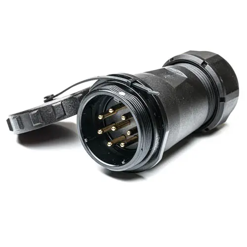 Produktfoto 1 von RS PRO SP29 38.8 mm Rundsteckverbinder Buchse 8-polig Stecker 10A Kabel IP68