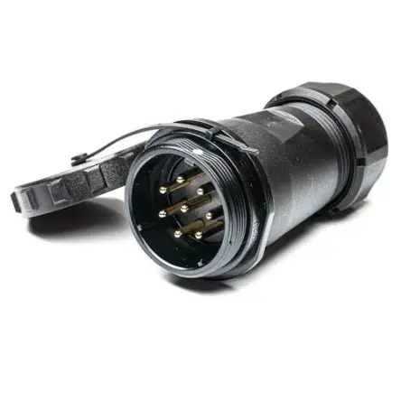 Produktfoto 1 von RS PRO SP29 38.8 mm Rundsteckverbinder Buchse 8-polig Stecker 10A Kabel IP68