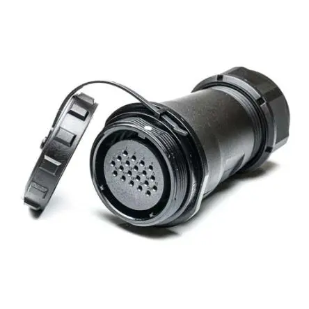 Produktfoto 1 von RS PRO SP29 38.8 mm Rundsteckverbinder Buchse 20-polig Buchse 5A Kabel IP68