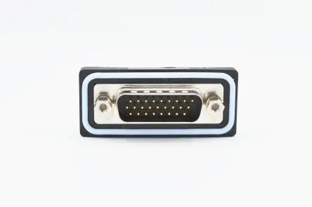 Produktfoto 1 von Norcomp HDF D-Sub-Steckverbinder gewinkelt, 26-polig 2.29 mm Raster, Oberfläche Stecker, mit 4-40 Schraube