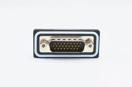 Produktfoto 1 von Norcomp HDF D-Sub-Steckverbinder gewinkelt, 26-polig 2.29 mm Raster, Oberfläche Stecker, mit 4-40 Platinenbefestigung