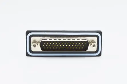 Produktfoto 1 von Norcomp HDF D-Sub-Steckverbinder gewinkelt, 44-polig 2.29 mm Raster, Oberfläche Stecker, mit 4-40 Schraube
