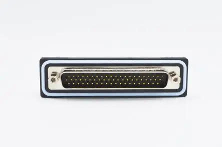 Produktfoto 1 von Norcomp HDF D-Sub-Steckverbinder gewinkelt, 62-polig 2.41 mm Raster, Oberfläche Stecker, mit 4-40 Platinenbefestigung