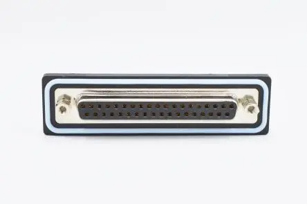 Norcomp SDF D-Sub-Steckverbinder gewinkelt, 37-polig 2.77 mm Raster, Oberfläche Buchse, mit 4-40 Platinenbefestigung