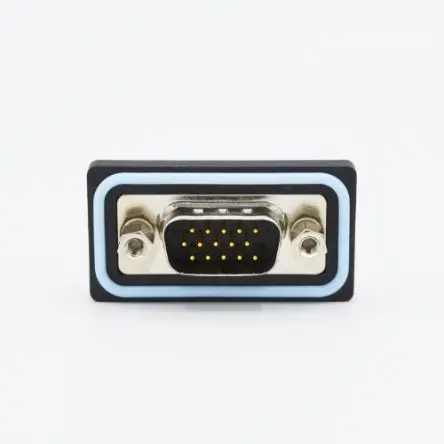 Produktfoto 1 von Norcomp HDF D-Sub-Steckverbinder Vertikal, 15-polig 2.29 mm Raster, Oberfläche Stecker, mit 4-40 Schraube