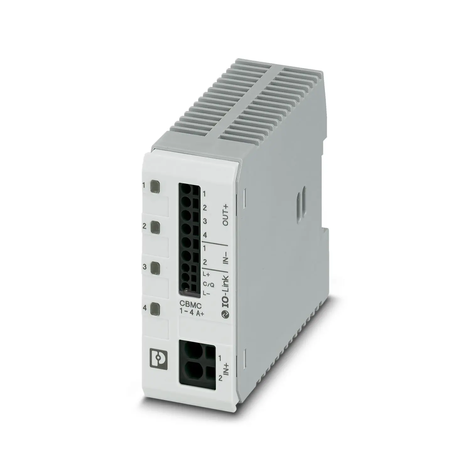 Produktfoto 1 von Phoenix Contact CBMC Elektronischer Schutzschalter 24 V 1, 4 A DIN-Hutschiene, Typ E L. 90 mm x 98 mm