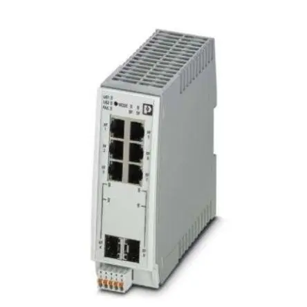 Produktfoto 1 von Phoenix Contact Ethernet-Switch 8-Port Managed 100Mbit/s