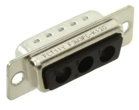 Produktfoto 1 von FCT from Molex 173107 D-Sub-Steckverbinder Gerade, 3-polig, Panel Stecker 6.86 mm Raster, mit 4 bis 40