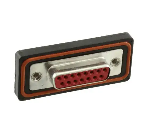 Produktfoto 1 von FCT from Molex 173110 D-Sub-Steckverbinder Gerade, 15-polig 2.84 mm Raster, Panel Buchse, mit 4 bis 40