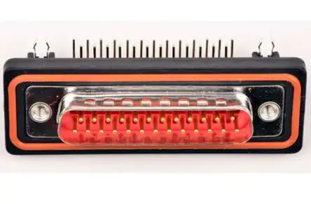 Produktfoto 1 von Molex 172704 Sub-D Steckverbinder Stecker abgewinkelt, 25-polig / Raster 2.84mm, Durchsteckmontage