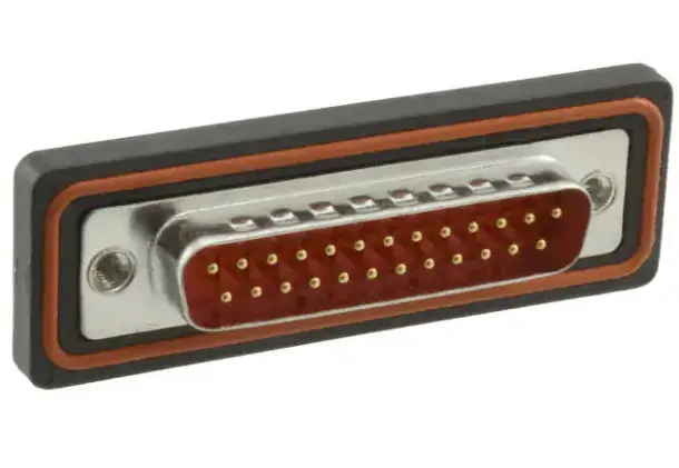Produktfoto 1 von FCT from Molex 172704 D-Sub-Steckverbinder Gerade, 25-polig 2.84 mm Raster, Panel Stecker, mit 4 bis 40