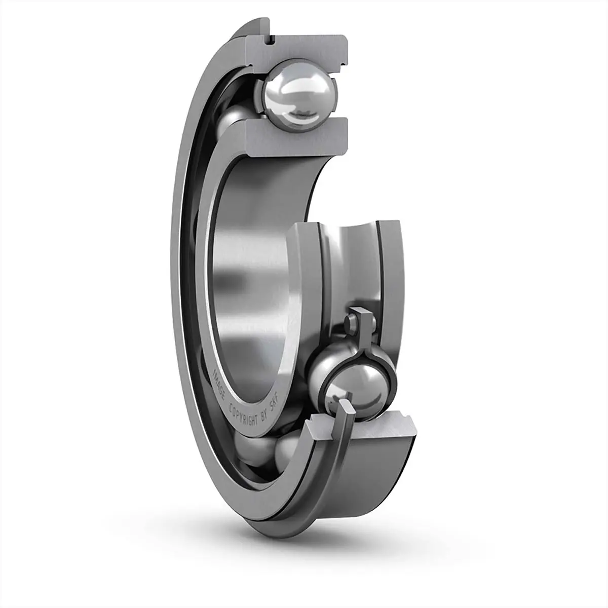 Produktfoto 1 von SKF 1-reihig Kugellager, Innen-Ø 30 mm / Außen-Ø 62 mm Außen-ø , Breite 16 mm