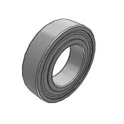 Produktfoto 1 von SKF 1-reihig Rillenkugellager, Innen-Ø 35 mm / Außen-Ø 72 mm Außen-ø , Breite 23 mm