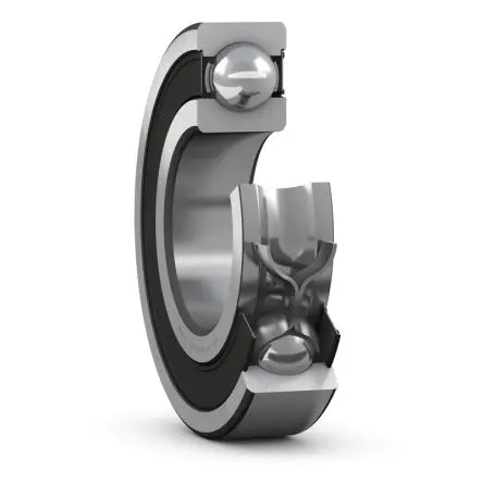 Produktfoto 1 von SKF 1-reihig Kugellager glatt, Innen-Ø 30 mm / Außen-Ø 62 mm Außen-ø , Breite 20 mm 62 mm