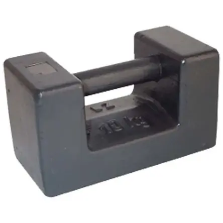 Produktfoto 1 von Adam Equipment Co Ltd Prüfgewicht, 10 kg, Klasse M1, Eisen