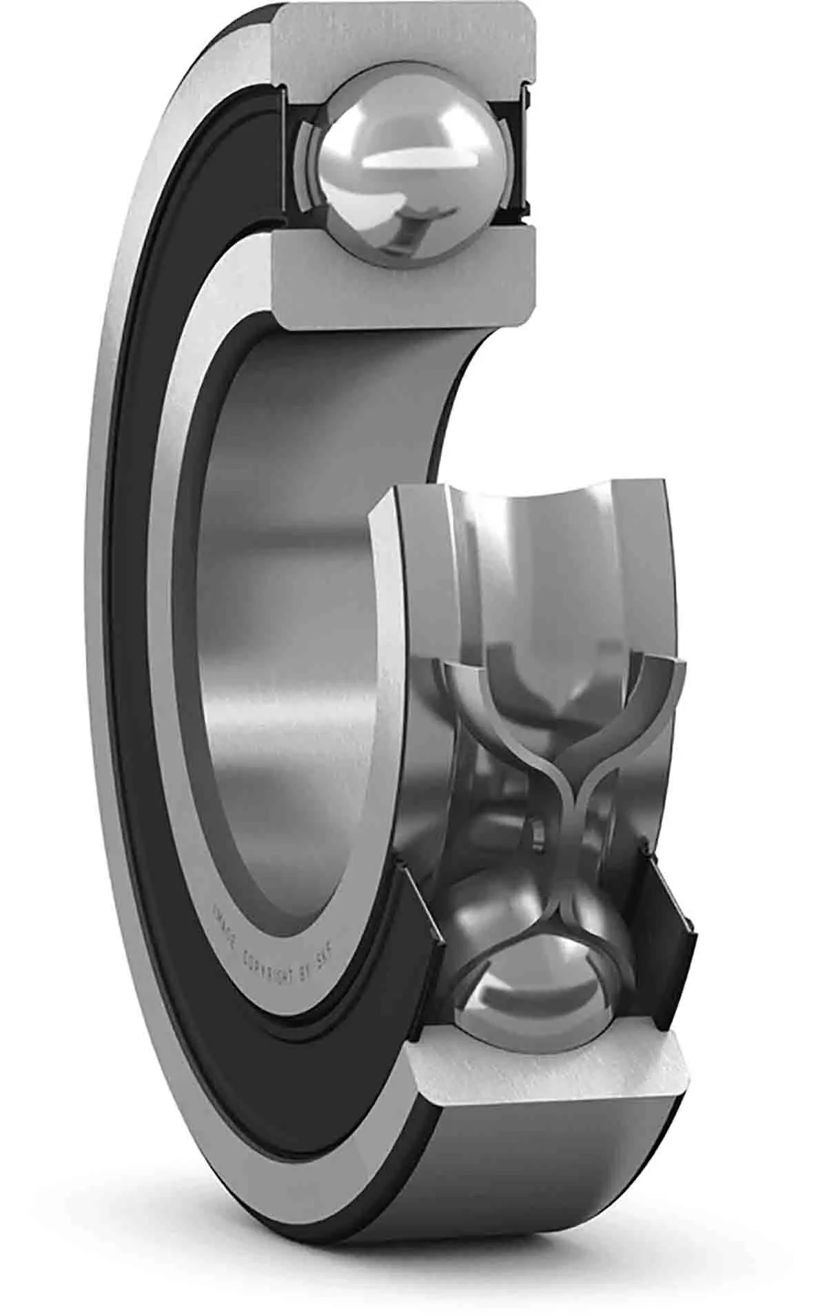Produktfoto 1 von SKF 1-reihig Kugellager, Innen-Ø 45 mm / Außen-Ø 100 mm Außen-ø , Breite 25 mm