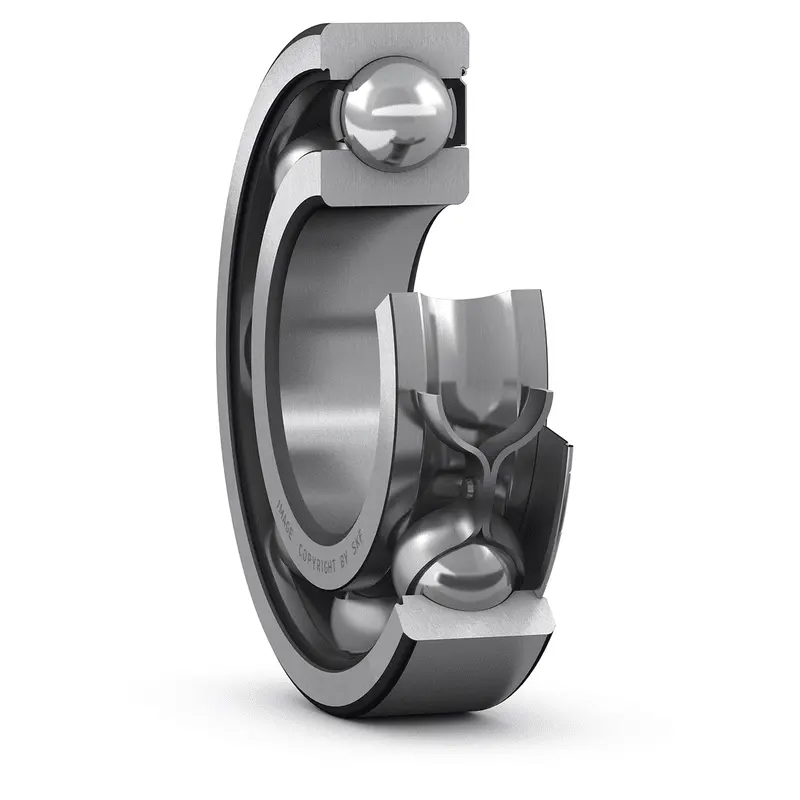 Produktfoto 1 von SKF 1-reihig Kugellager glatt, Innen-Ø 55 mm / Außen-Ø 120 mm Außen-ø , Breite 29 mm 120 mm