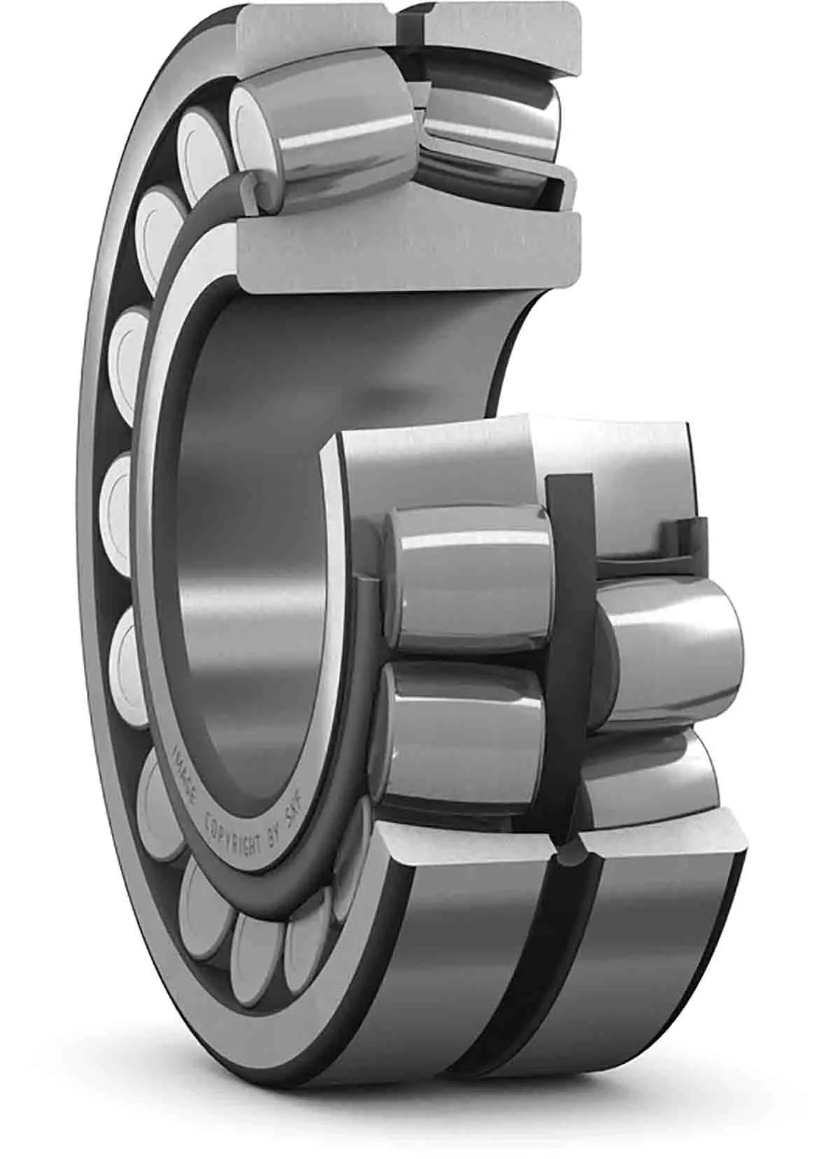 Produktfoto 1 von SKF Pendelrollenlager Parallel 2-reihig Stahl 159 kN C3 SRB / Außen-Ø 110 mm Außen-ø  166 kN 7500rpm, Innen-Ø 60 mm,