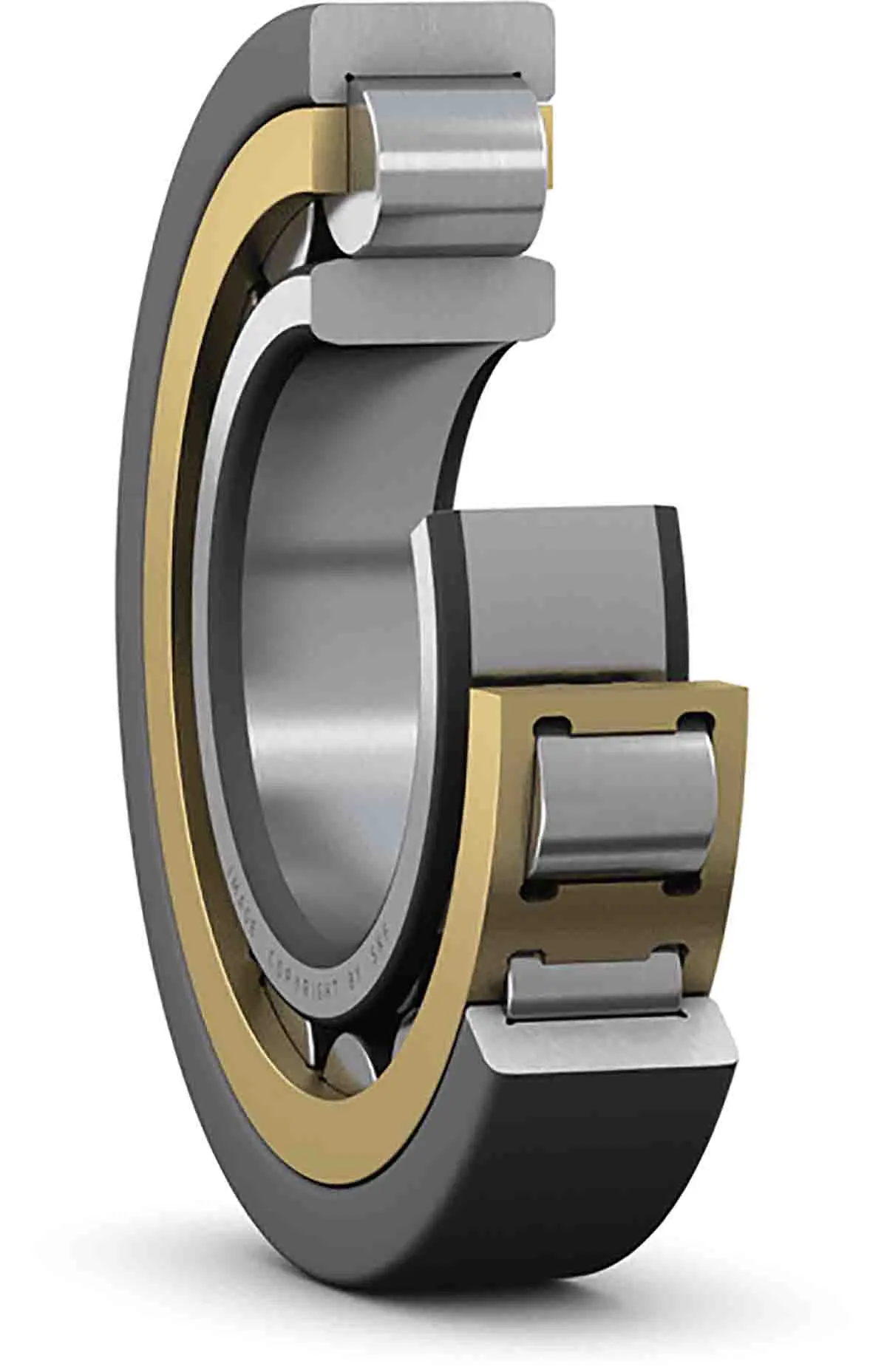 Produktfoto 1 von SKF Rollenlager 1-reihig / Außen-Ø 150 mm Außen-ø  114 kN Abgeschirmt 7500rpm 85.8 kN NU 1020 ML, Innen-Ø 100 mm, Breite