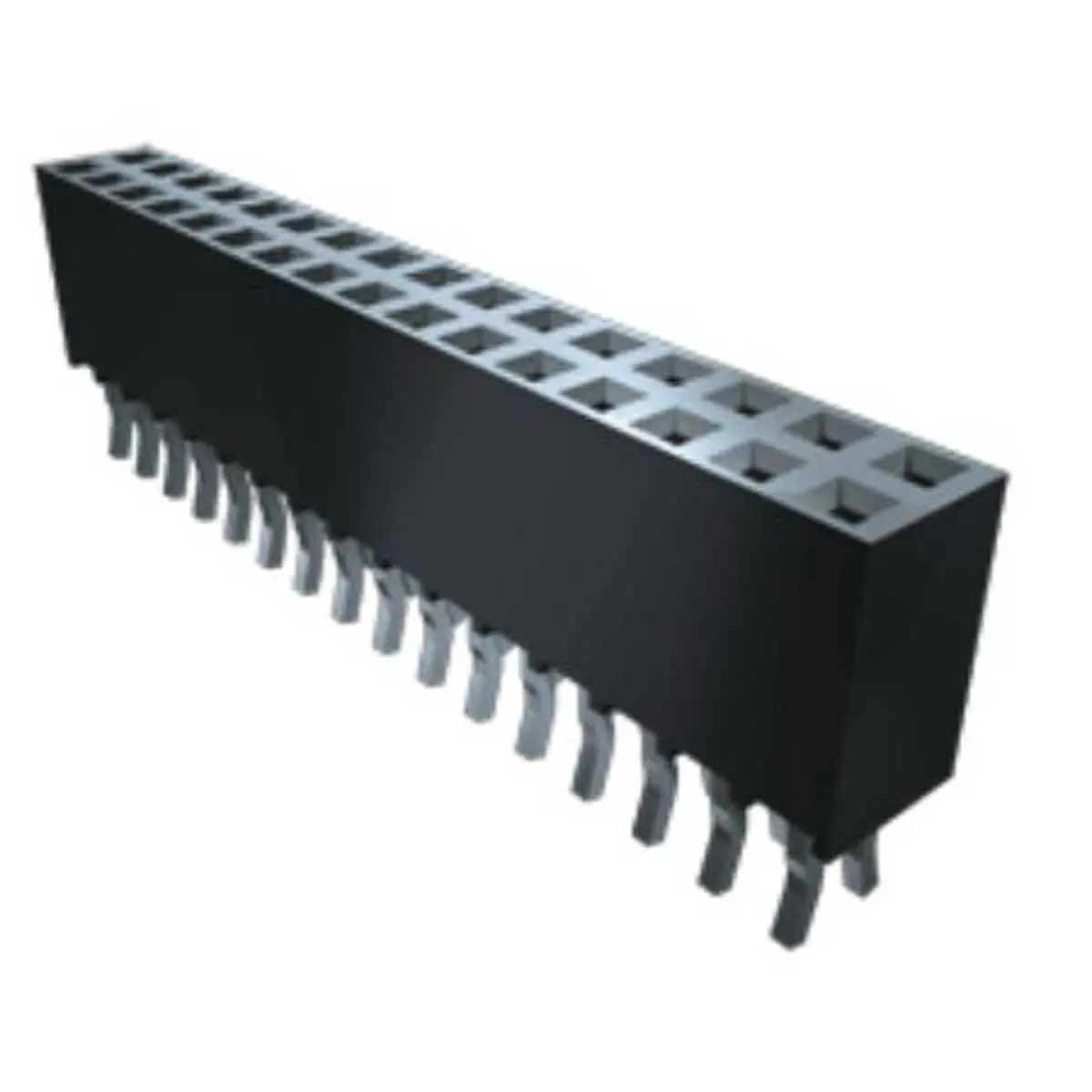 Samtec SSQ Leiterplattenbuchse Gerade Durchsteckmontage 16-polig / 1-reihig, Raster 2.54 mm Lot