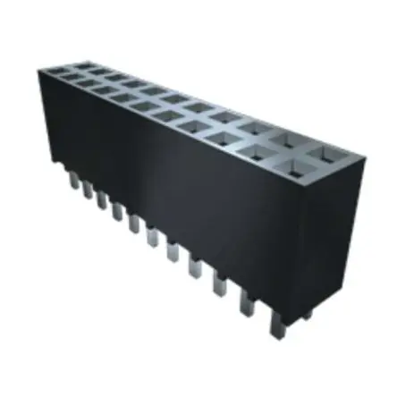 Samtec SSW Leiterplattenbuchse Gerade Durchsteckmontage 19-polig / 1-reihig, Raster 2.54 mm Lot