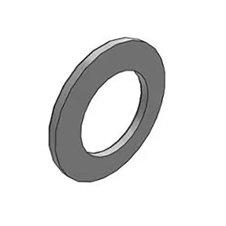 Produktfoto 1 von SKF Lagergehäuse Unterlegscheibe Gehäusescheibe für Rollenlager für Axial-Nadelrollenlager, 42 x 3 x 26 mm, Innen ø 26