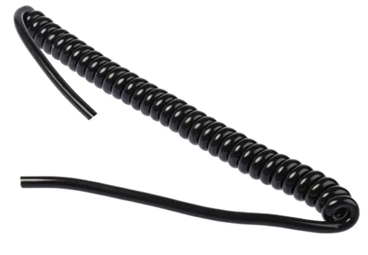 Produktfoto 1 von RS PRO Netzkabel, 18-adrig Schwarz /Ø 8 mm Außen-ø , 2 m 50 °C, 250 V, Polyvinylchlorid