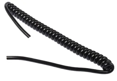Produktfoto 1 von RS PRO Netzkabel, 18-adrig Schwarz /Ø 8 mm Außen-ø , 2 m 50 °C, 250V, Polyvinylchlorid
