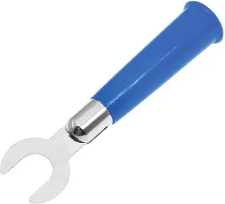 Produktfoto 1 von RS PRO 51515-7-122 Blau Isoliert Gabelkabelschuh Kunststoff