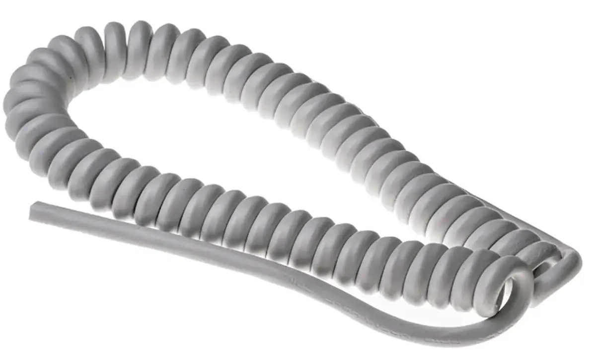 Produktfoto 1 von RS PRO Netzkabel, 4-adrig Grau /Ø 6.2 mm Außen-ø , 3 m 50 °C, 300/500 V, Polyvinylchlorid