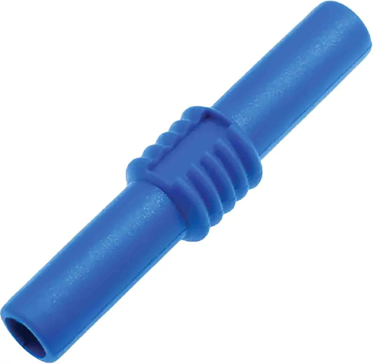 Produktfoto 1 von RS PRO Bananensteckerkupplung Blau Messing Nickel 30 V