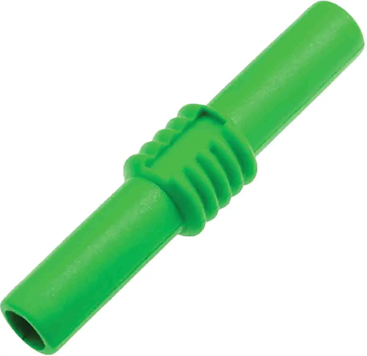 Produktfoto 1 von RS PRO Bananensteckerkupplung Grün Messing Nickel 30 V