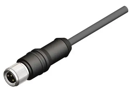 Produktfoto 1 von RS PRO M8, 3-polig Sensor-Betätigungselementkabel, Gerade Buchse / Nicht abgeschlossen, Länge 10 m