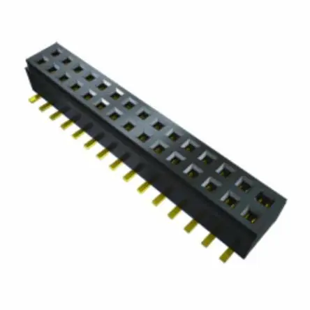 Produktfoto 1 von Samtec CLM Leiterplattenbuchse Gerade Oberfläche 10-polig / 2-reihig, Raster 1 mm Lot