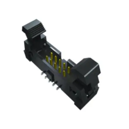 Produktfoto 1 von Samtec EHT Leiterplattenleiste Gerade, 30-polig / 2-reihig, Raster 2 mm Raster Oberfläche, Platine-Kabel, Ummantelt