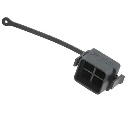Produktfoto 1 von Samtec DCA-RPBE-01-01-L Staubschutzkappe mit Kabel für Buchsen der Serie RPBE