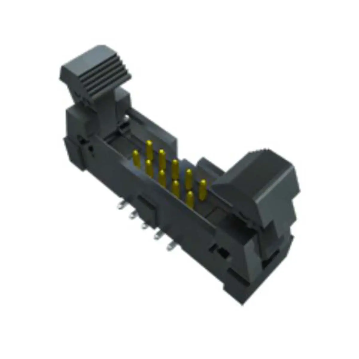 Produktfoto 1 von Samtec EHF Leiterplattenleiste Gerade, 34-polig / 2-reihig, Raster 1.27 mm Raster Oberfläche, Platine-Kabel, Ummantelt
