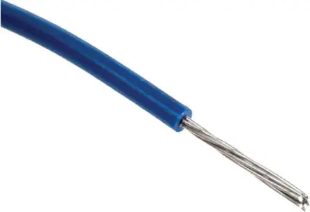 Produktfoto 1 von RS PRO 11028 Schaltdraht 0.51 mm², 20 AWG 305 m Blau Ø 1.4 mm 10 Litzen Modifizierter Polyphenylen-Ether