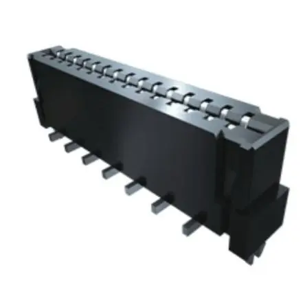 Produktfoto 1 von Samtec FC1 Leiterplattenbuchse Gerade Oberfläche 10-polig / 1-reihig, Raster 1 mm Lot